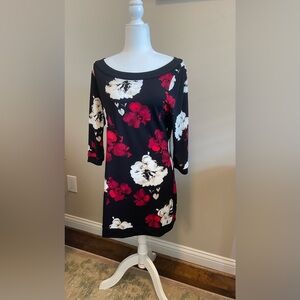 WhiteHouseBlackMarket🌺Gorgeous Sleek Dress 🖤 LIKE NEW